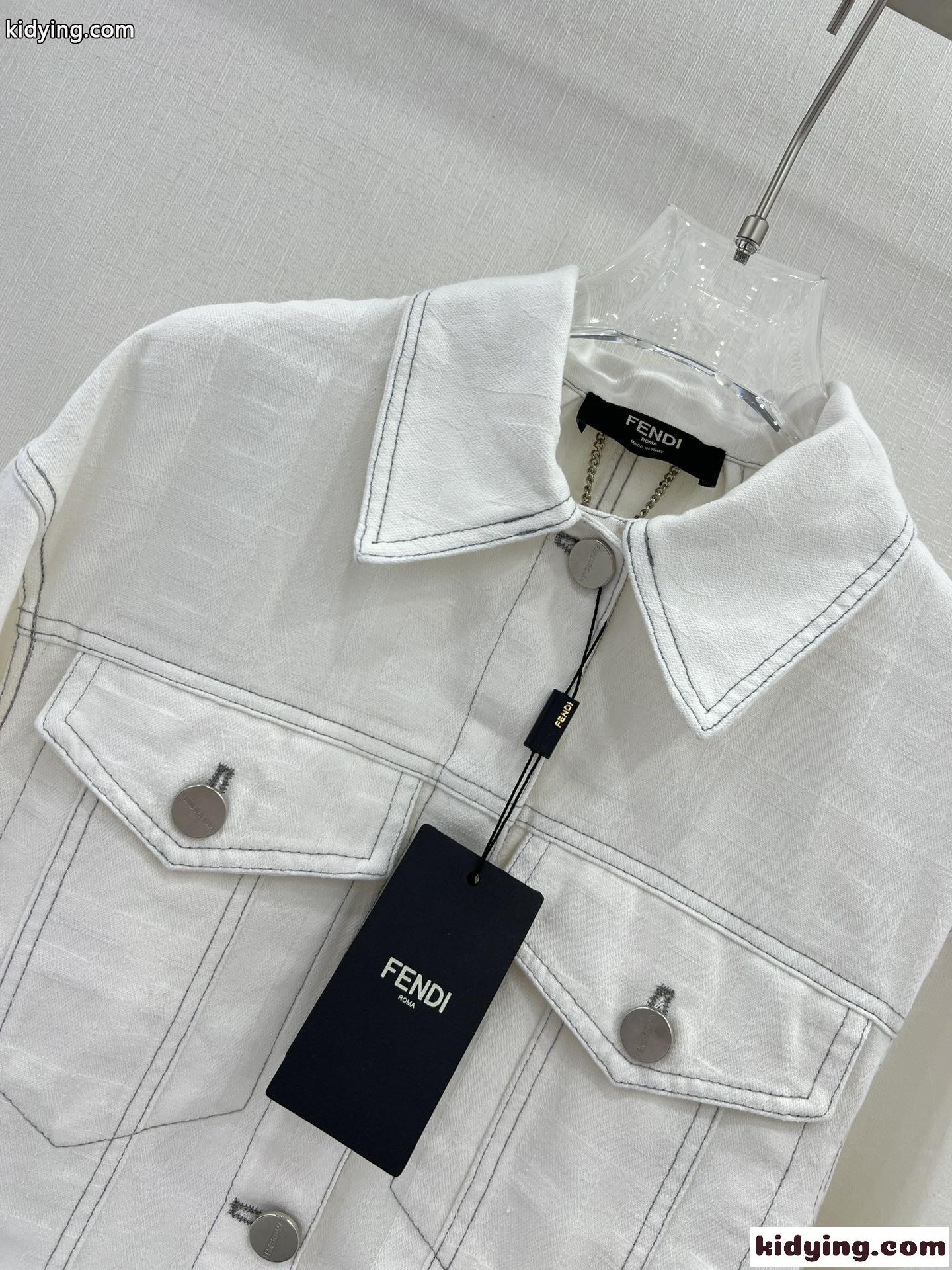 シンプル おしゃれ FENDI by MARC JACOBS デニムジャケット フェンディ ジャケット コピー-1