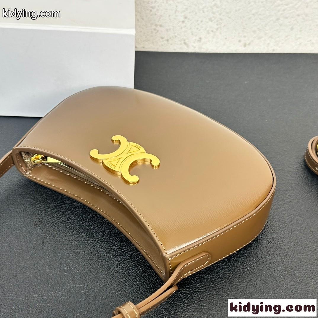 セリーヌ ミディアム ティリー バッグ コピー レディース ショルダーバッグ ブラウン-2