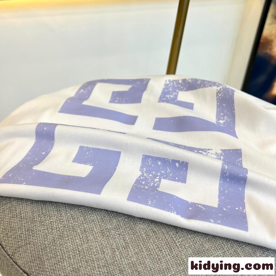 4Gスター プリント ジバンシィ Tシャツ コピー クルーネック コットン 半袖-3