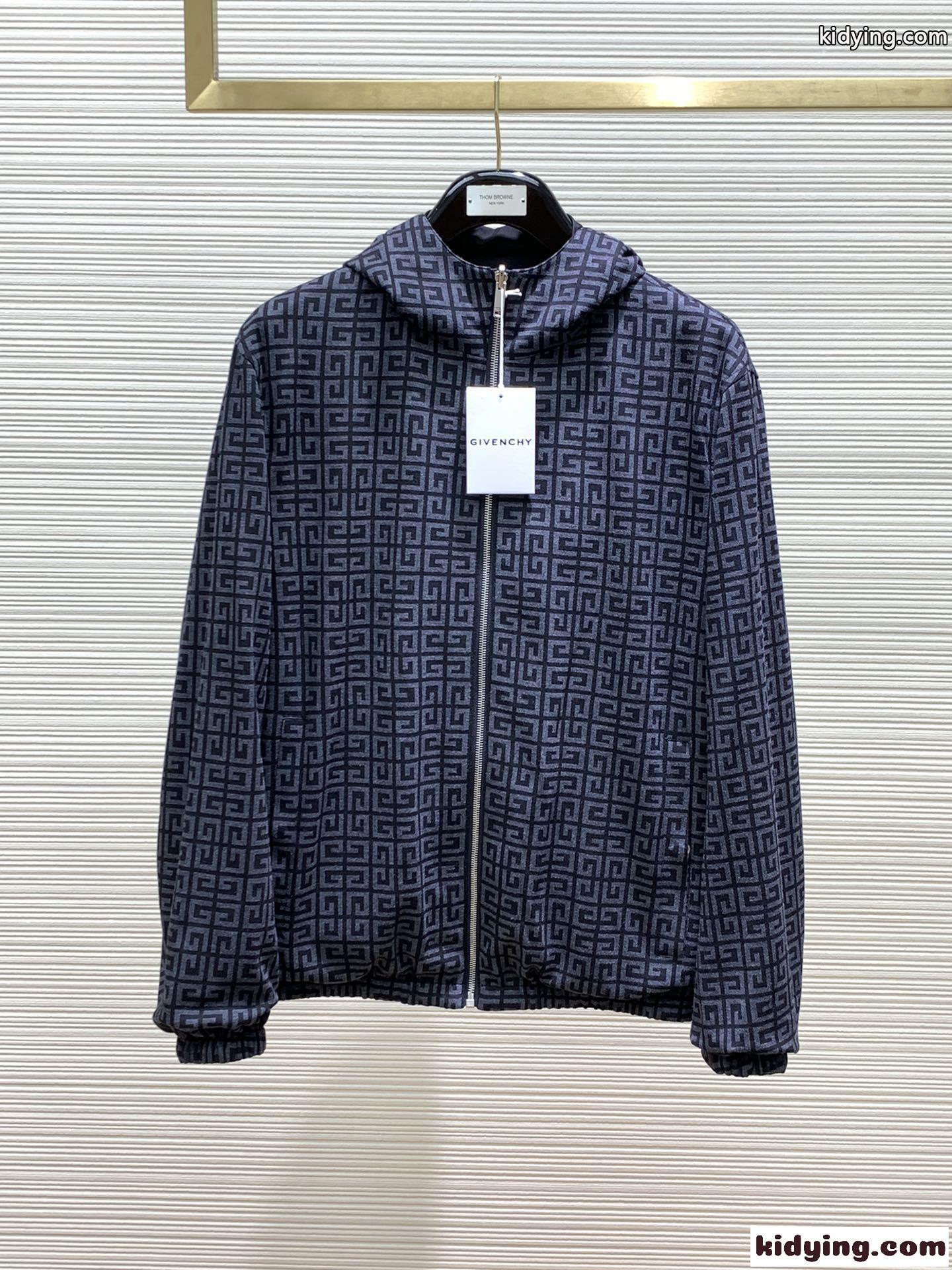 リバーシブル フード付き ブルゾン ジバンシィ ジャケット コピー メンズ-1
