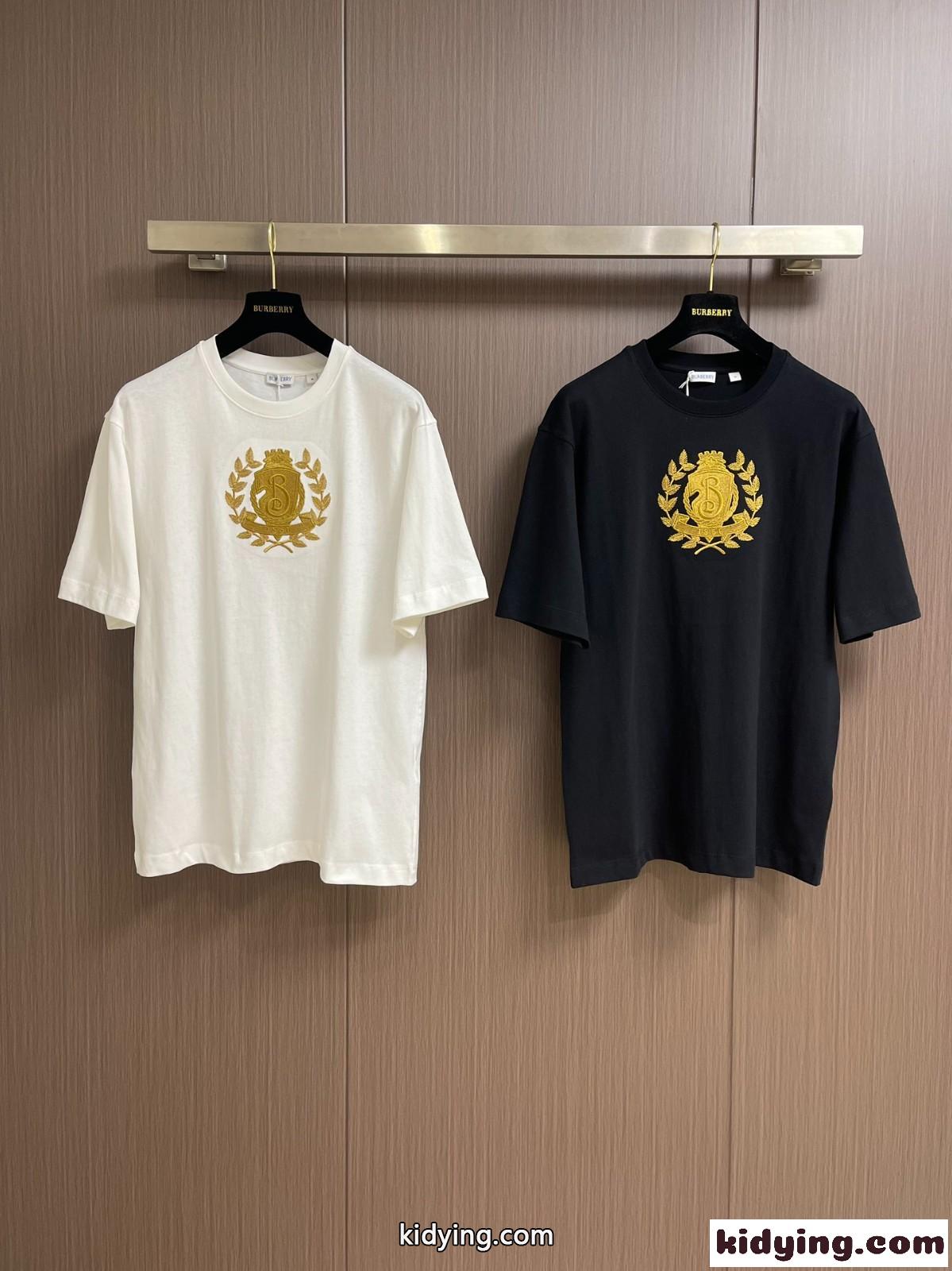Bクレスト コットン Tシャツ バーバリー 半袖Tシャツ コピー 合わせやすい-0