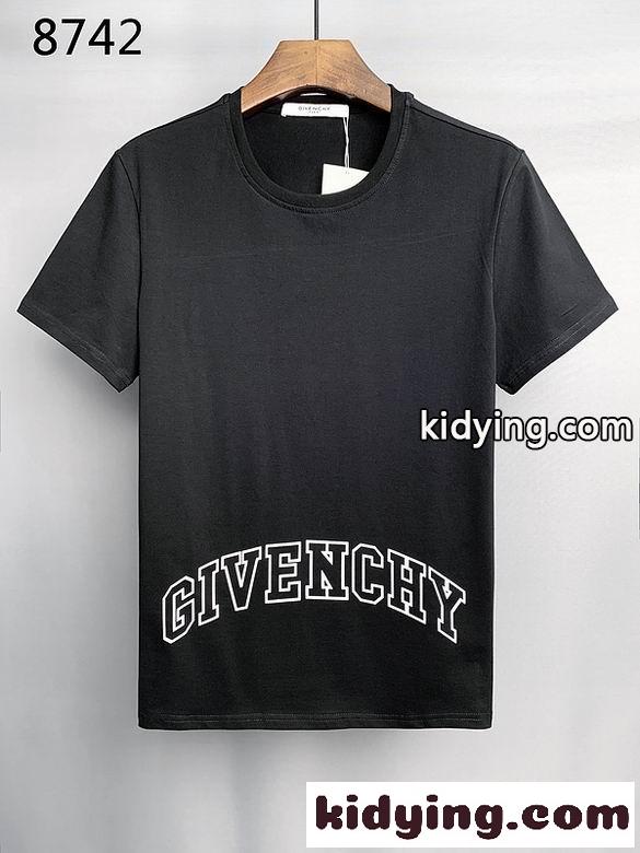 カジュアル おしゃれ ロゴ プリント 半袖 ジバンシィ Tシャツ コピー クルーネック 合わせやすい ホワイト ブラック-2