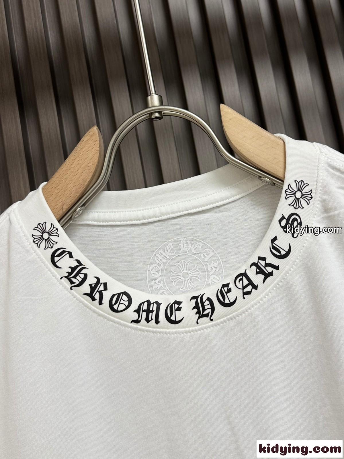 おしゃれ 合わせやすい プリント 長袖Tシャツ クロムハーツ Tシャツ コピー-0