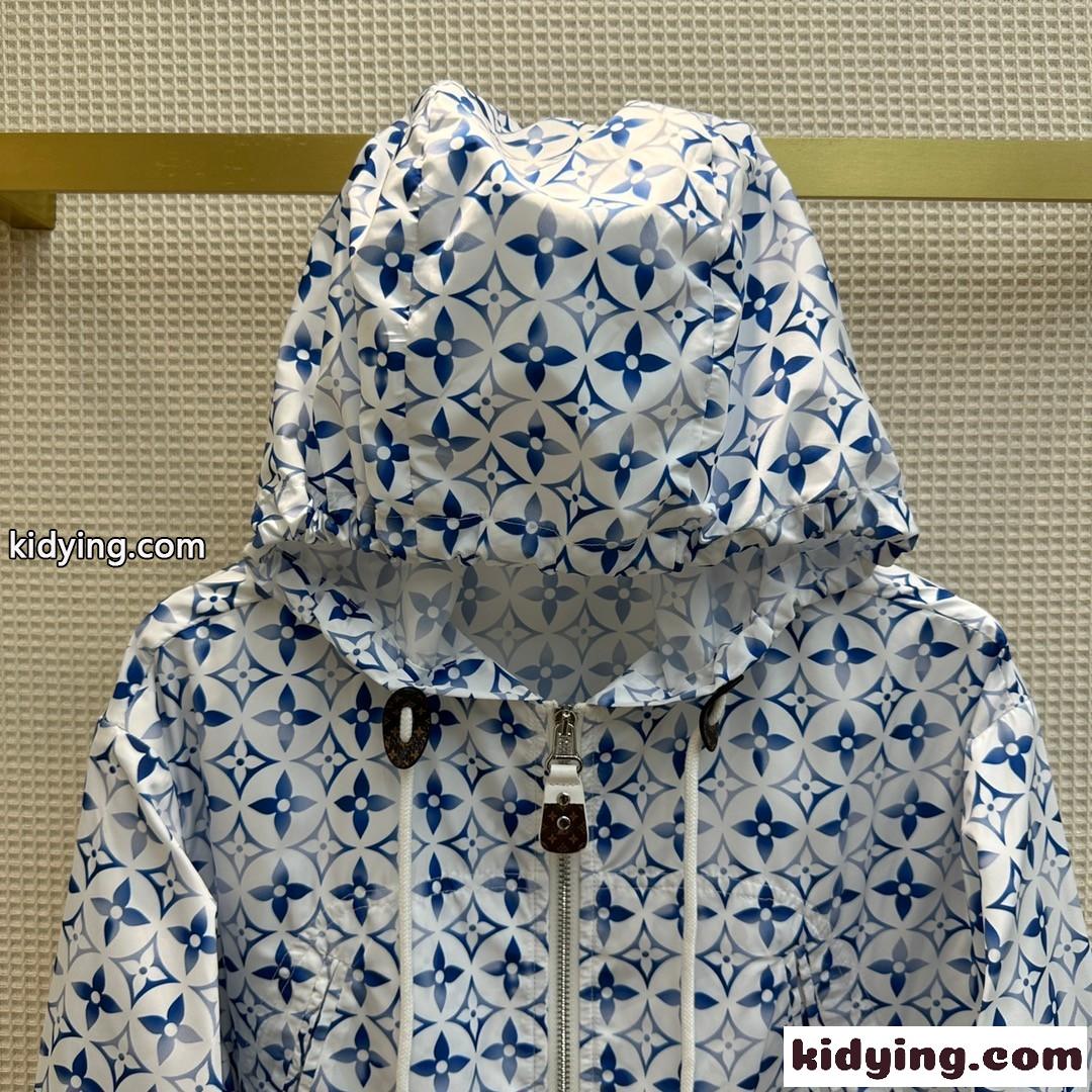 LV バイ・ザ・プール モノグラムフラワータイルショートパーカ ルイヴィトン ジャケット コピー-0