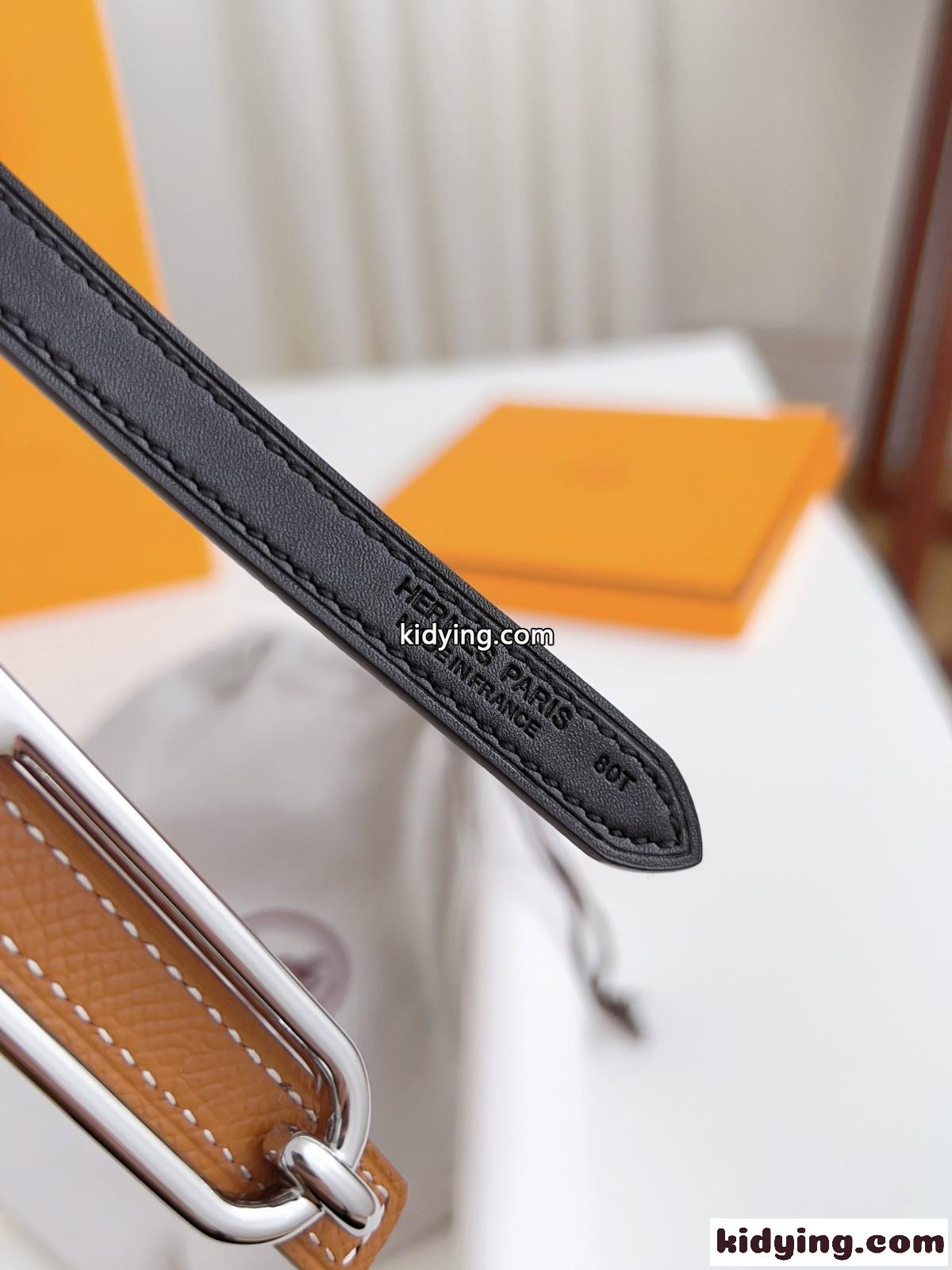 エルメス ベルト コピー 洗練された 合わせやすい レザーベルト 13mm-4