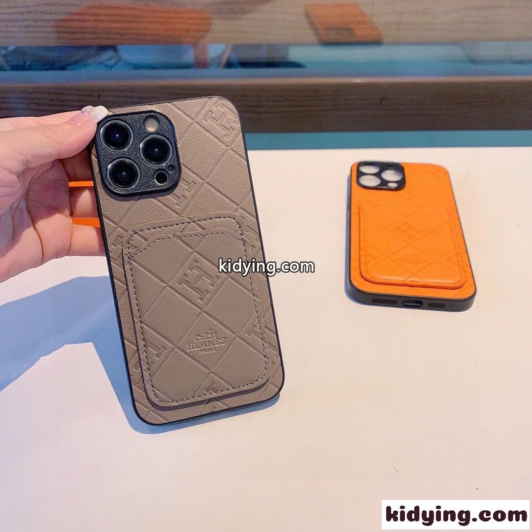 エルメス スマホケース 偽物 カード収納  アイフォンケース iPhone 15-4