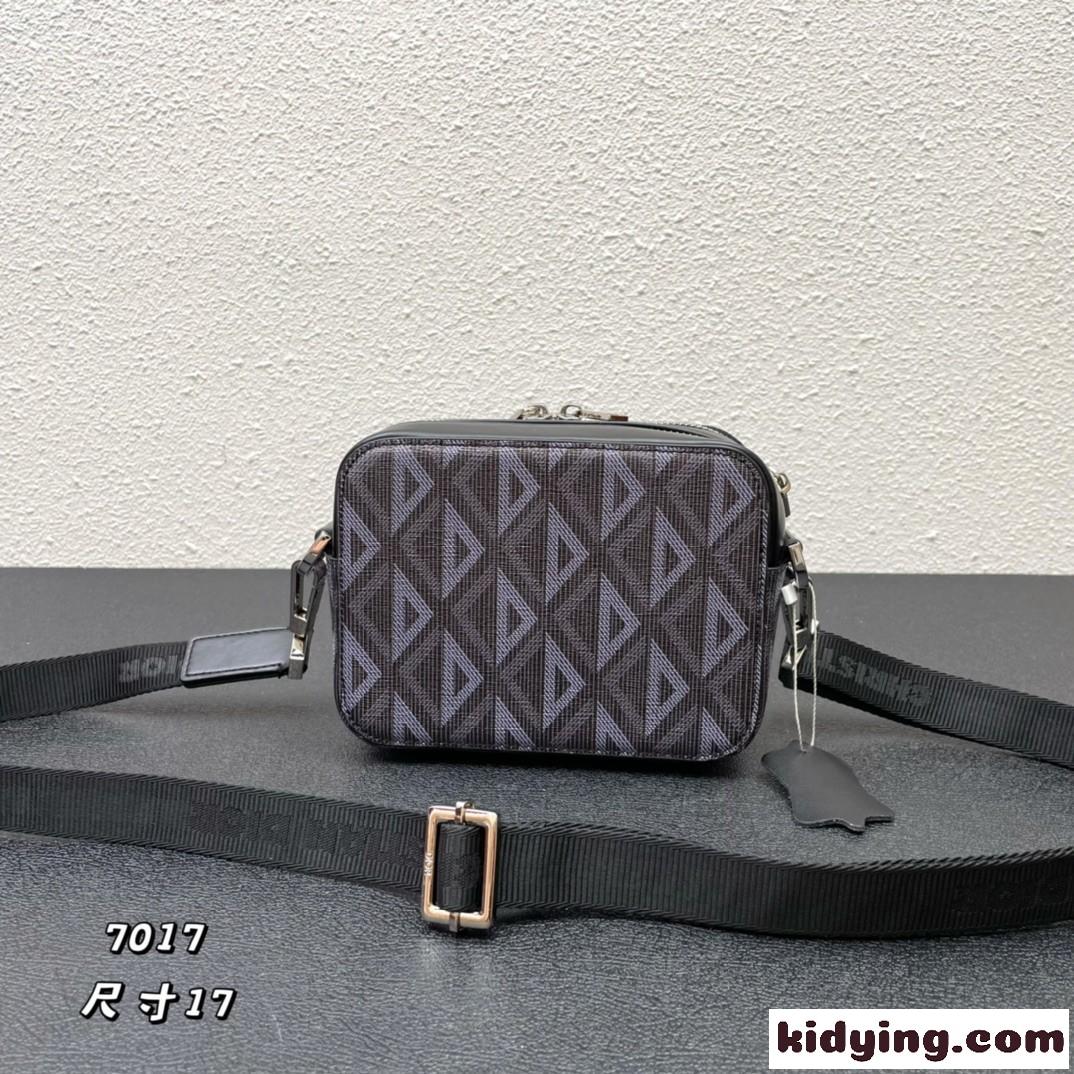 クリスチャン・ディオール バッグ コピー 大人気!! DIOR CD Diamond キャンバス メッセンジャーポーチ 斜め掛け-2
