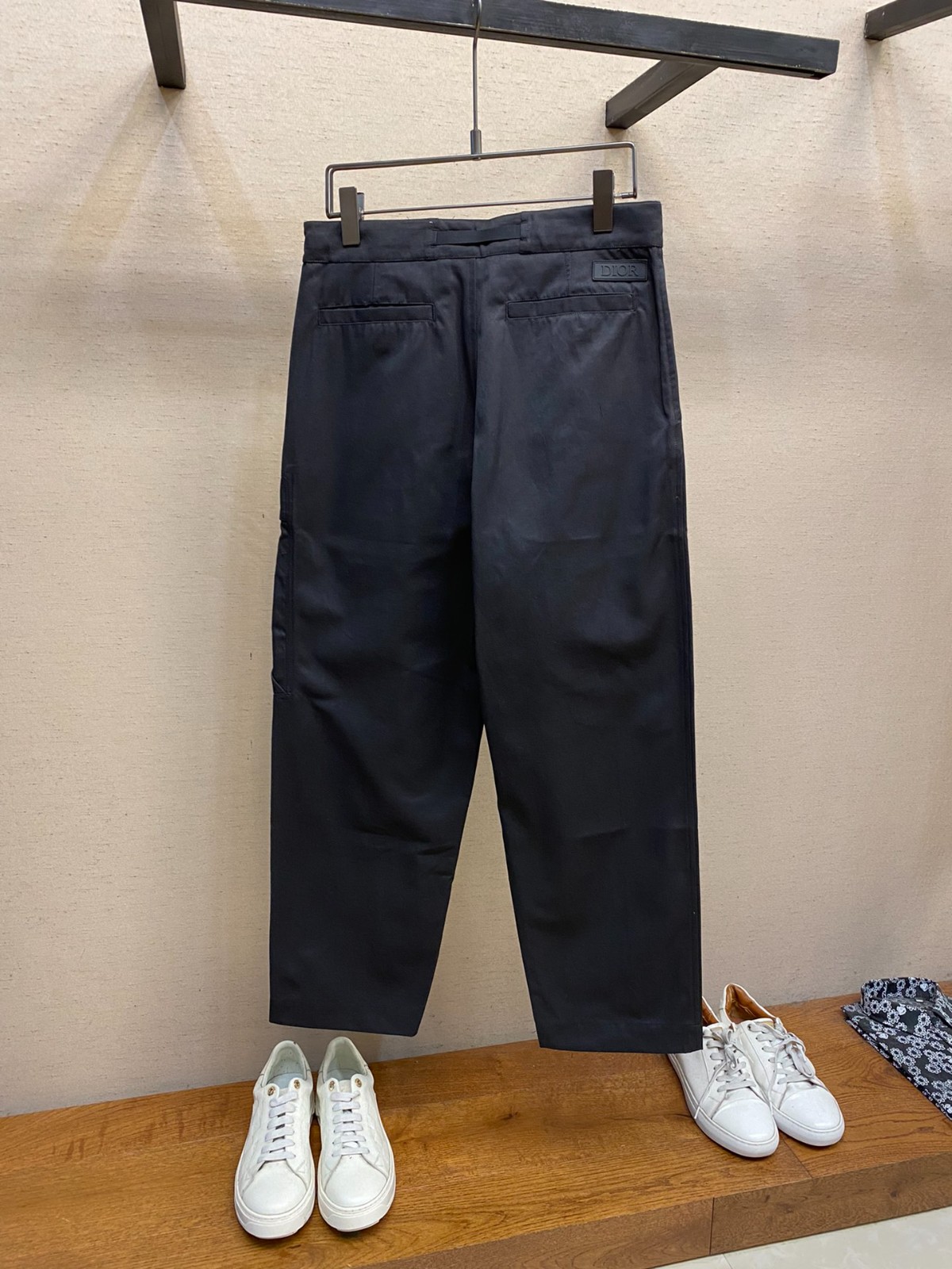 カジュアル おしゃれ カーゴパンツ クリスチャン・ディオール パンツ コピー ブラック-2