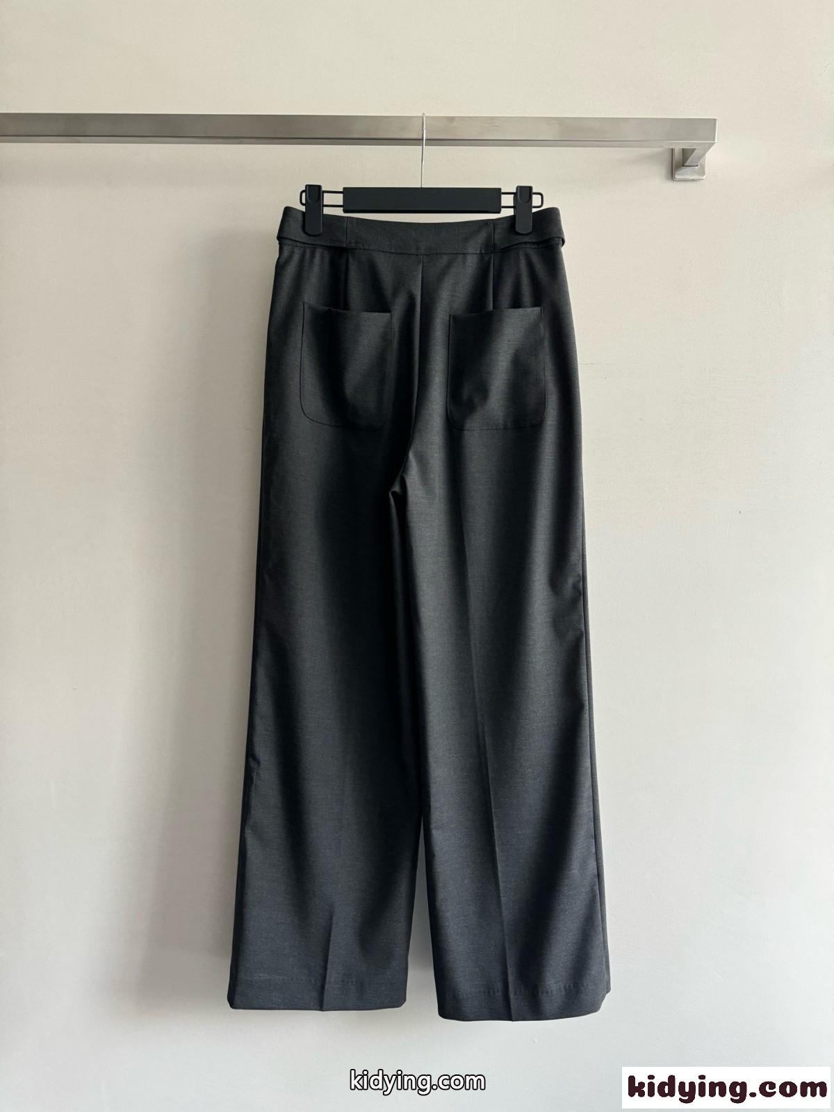 上品 フェミニン セリーヌ パンツ コピー ストレット スラックス-1