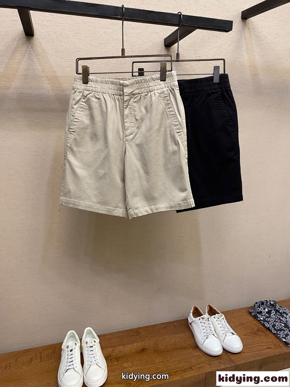 カジュアル ビジネス ショートパンツ プラダ パンツ 偽物 合わせやすい-0