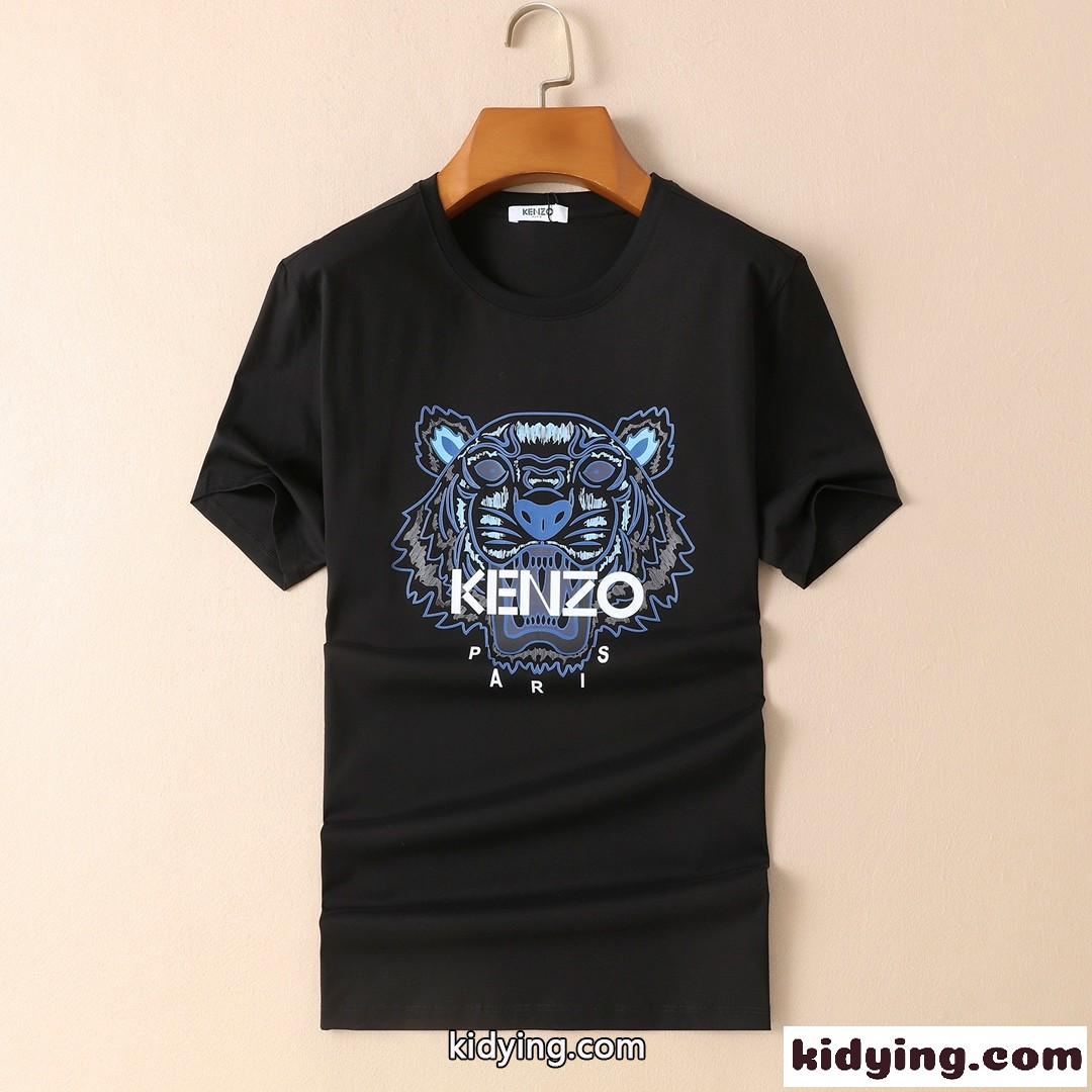 選べる6色 定番 タイガー クルーネック 着心地いい 春夏 新作 ケンゾー tシャツ コピー 半袖 おしゃれ メンズ トップス-5