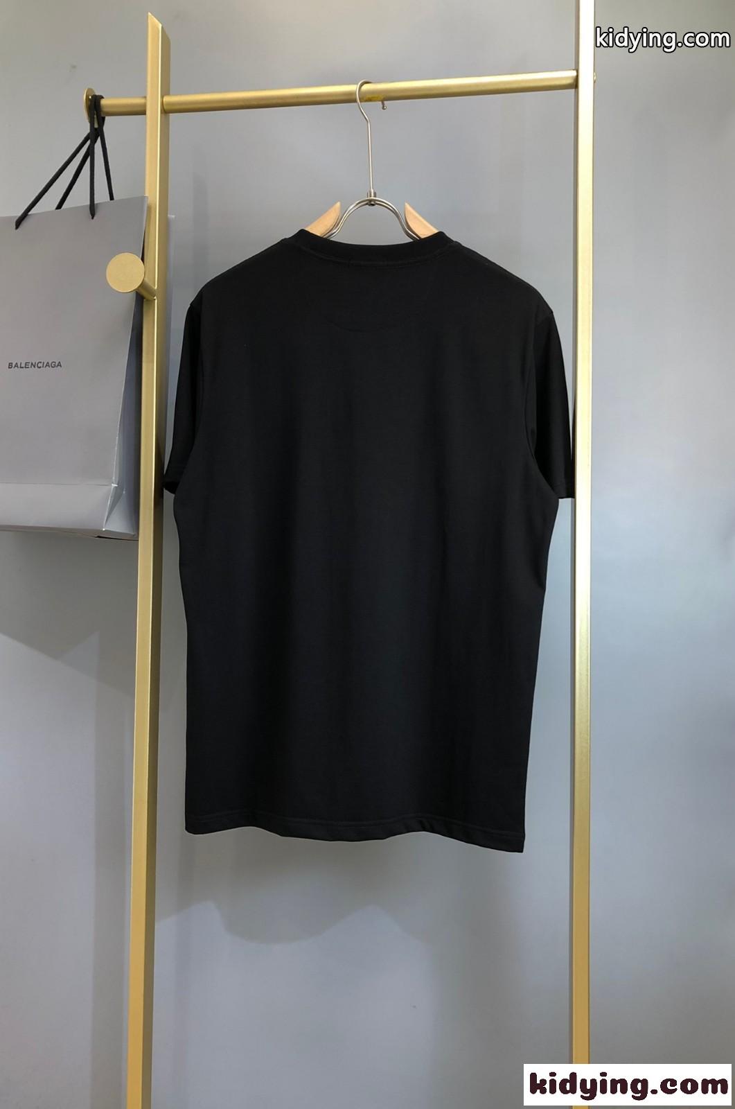 バレンシアガ Tシャツ コピー 半袖 人気 BALENCIAGA×adidas ロゴプリント トップス-0