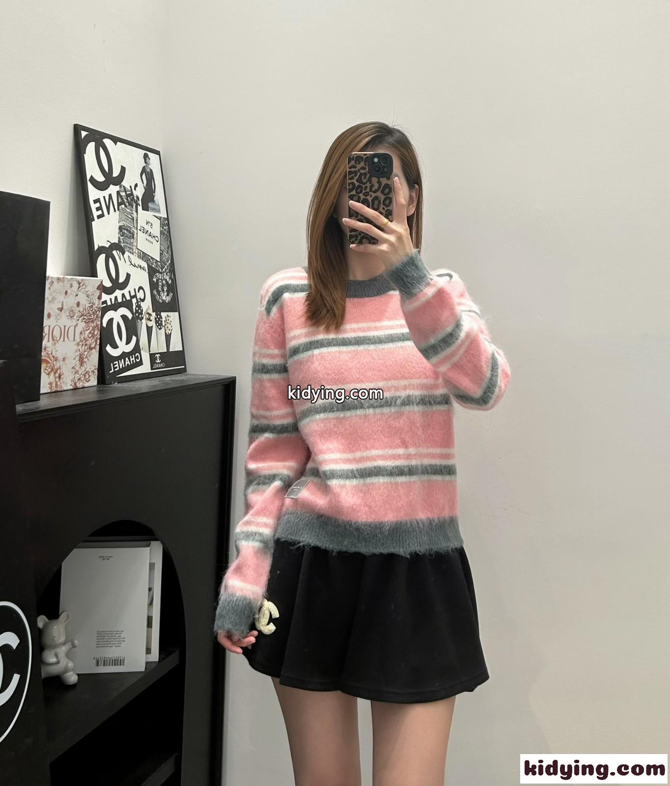 定番 可愛い 合わせやすい クルーネック ニット アレキサンダーワング セーター コピー-0