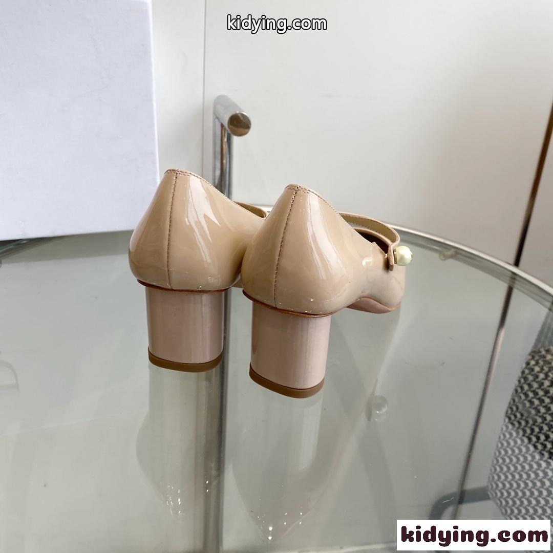 Jolie Dior パンプス クリスチャン・ディオール パンプス スーパーコピー ベージュ-4