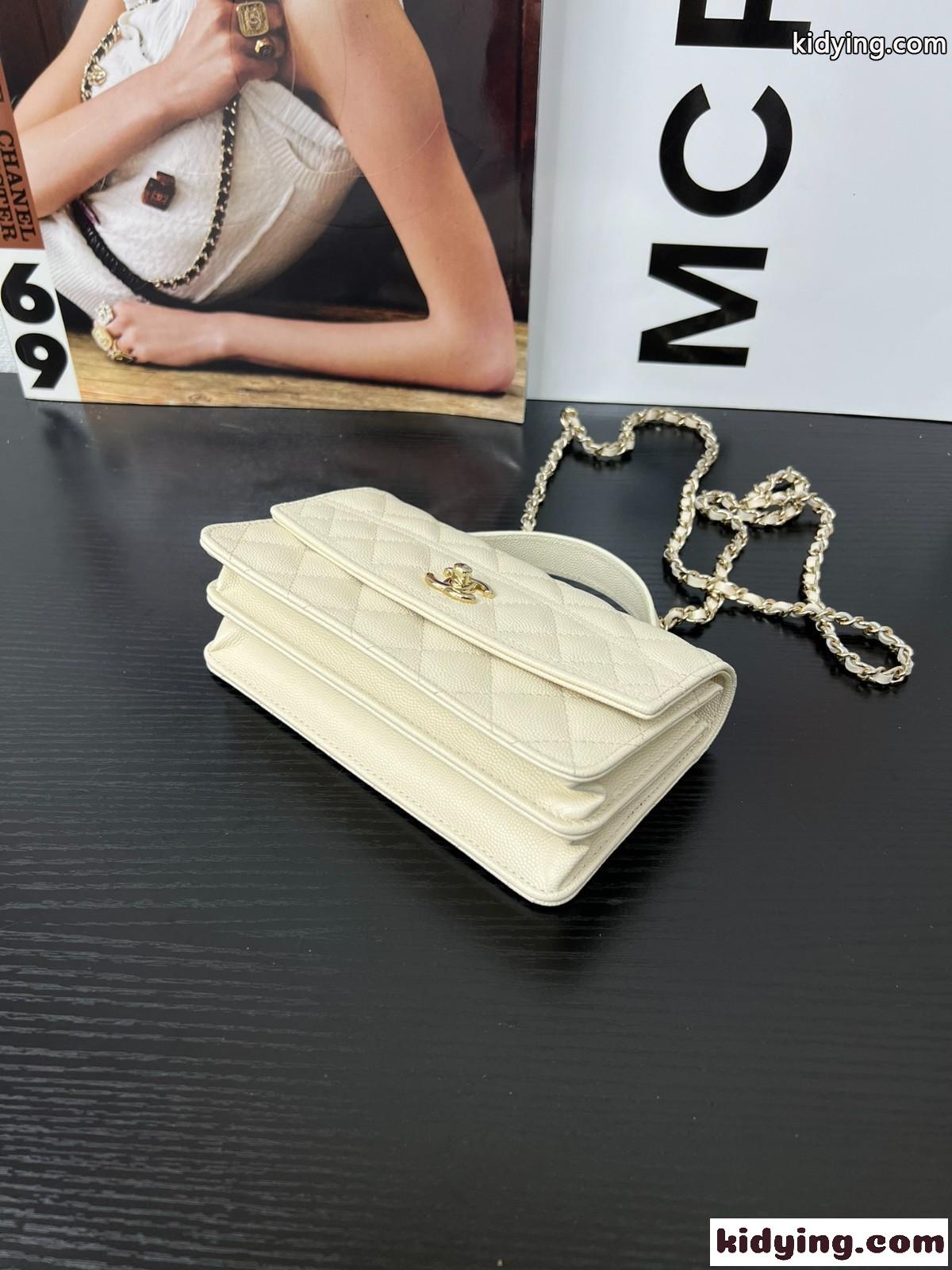 AP4402 Ｎ級品 シャネル 25c ショルダーバッグ スーパーコピー バニティバッグ ベージュ-3