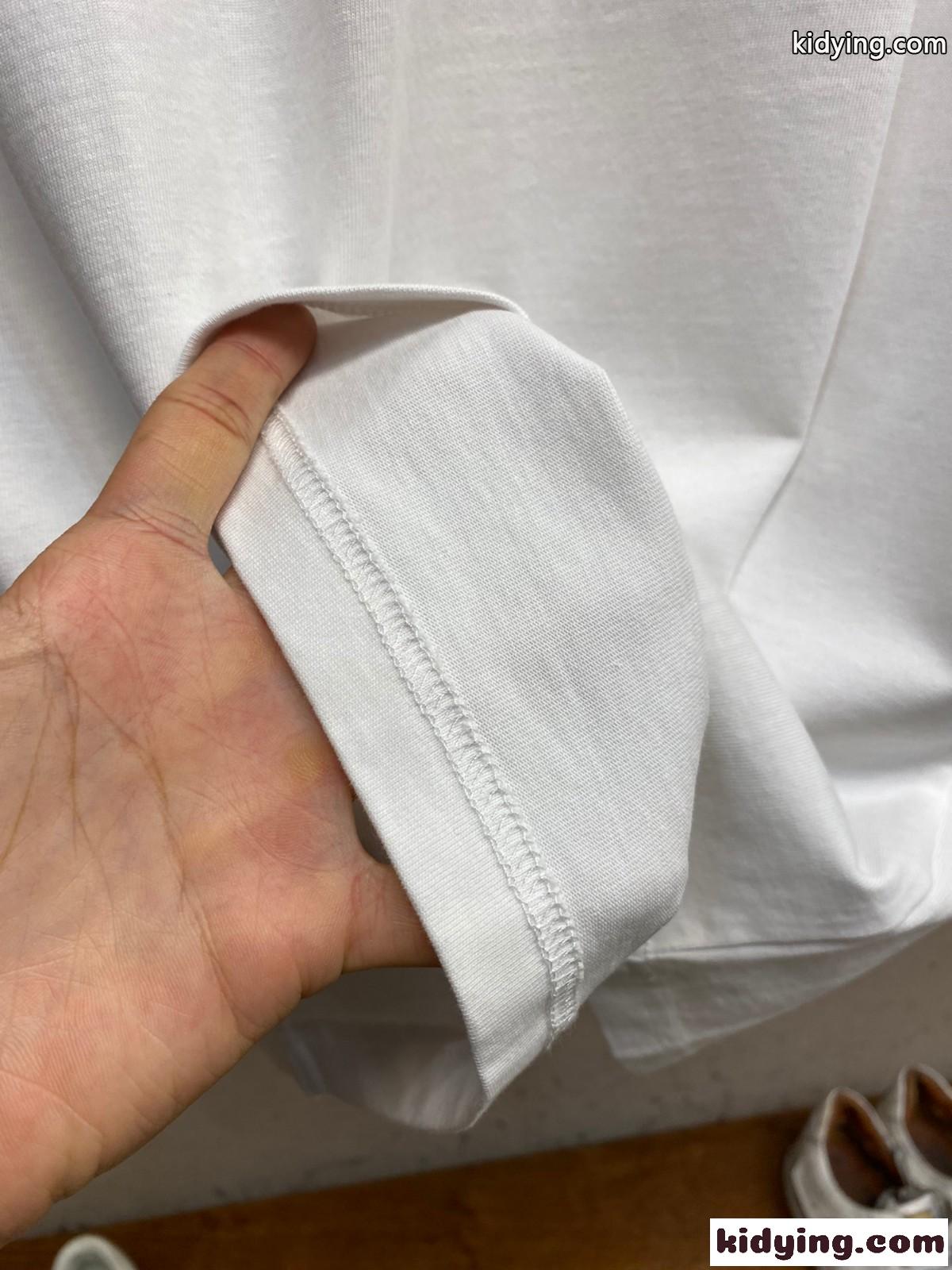 バーバリー 半袖Tシャツ コピー おしゃれ コットンク ルーネック Tシャツ-3