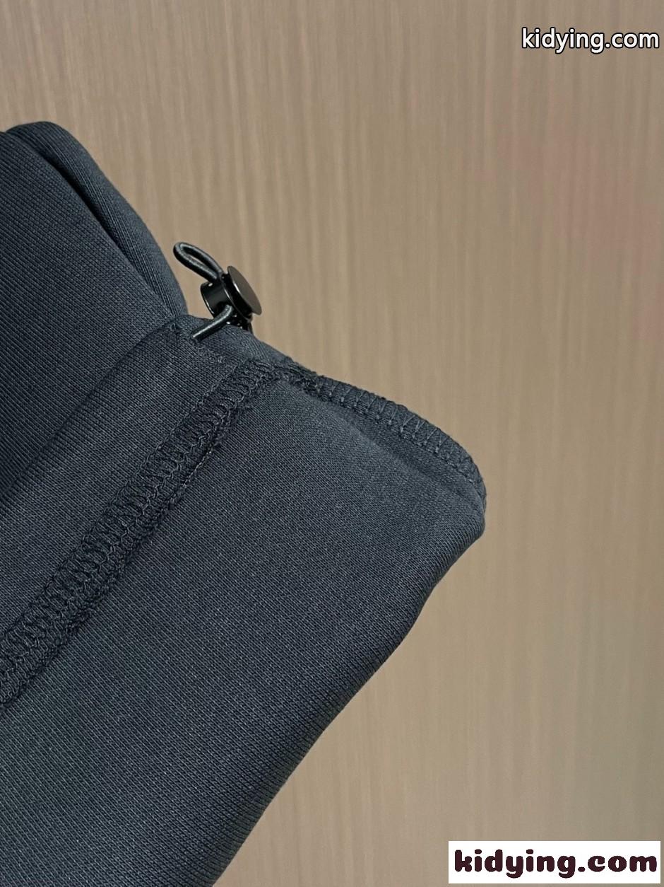 シンプル ロゴ カジュアル スウェットパンツ バレンシアガ パンツ 偽物 ブラック-3