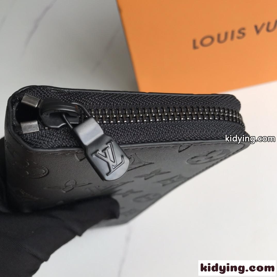 M62902 ファスナー 長財布 モノグラム ルイ・ヴィトン 財布 コピー おしゃれ 定番 人気 メンズ ブラック-1