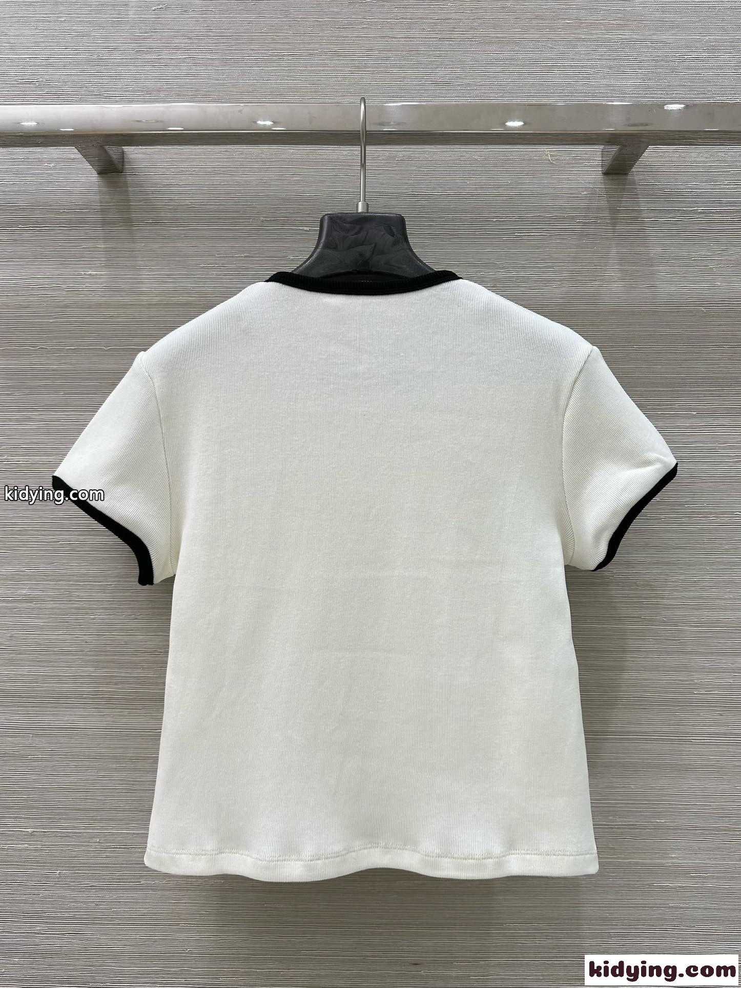 大人 おしゃれ カジュアル セリーヌ Tシャツ コピー 半袖 トップス-4