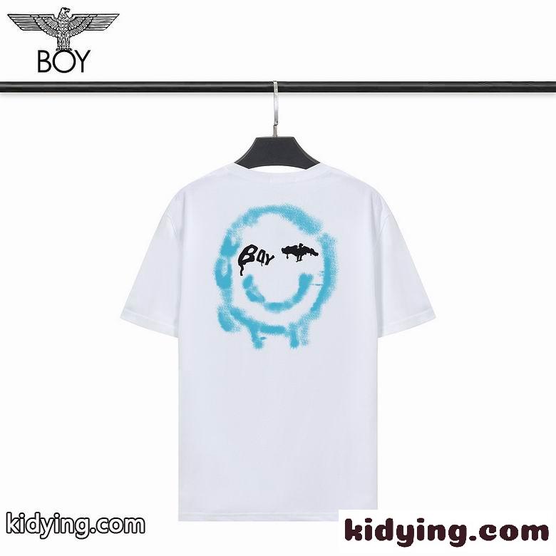 カジュアル トップス クルーネック ロゴプリント ボーイロンドン 半袖Tシャツ コピー おしゃれ 肌に優しい 快適-1