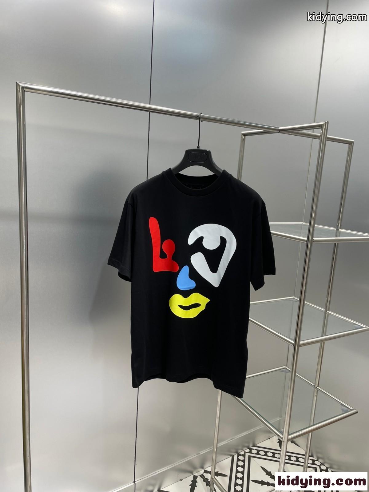 人気 流行り ゆったり ビッグシルエット おしゃれ ルイ・ヴィトン Tシャツ コピー 半袖 カジュアル トップス-5