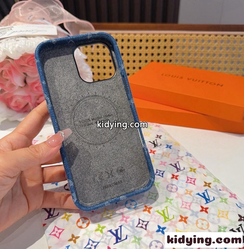 カジュアル デニム モノグラム iPhoneケース ルイ・ヴィトン アイフォンケース 偽物-1