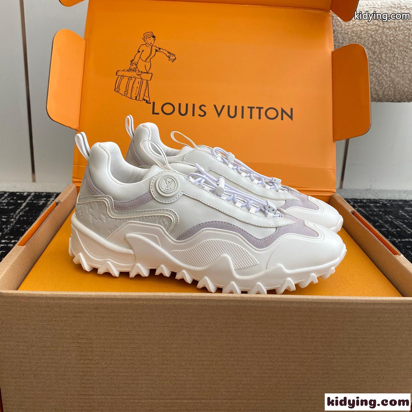 人気 お洒落 LV ラッシュ・ライン スニーカー ルイヴィトン スーパーコピー レディース-0