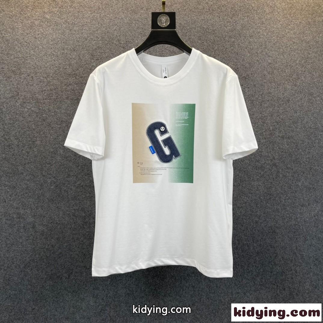 コットン メンズ 半袖 トップス ジバンシィ Tシャツ コピー 快適 オシャレ プリント カジュアル クールネック-3