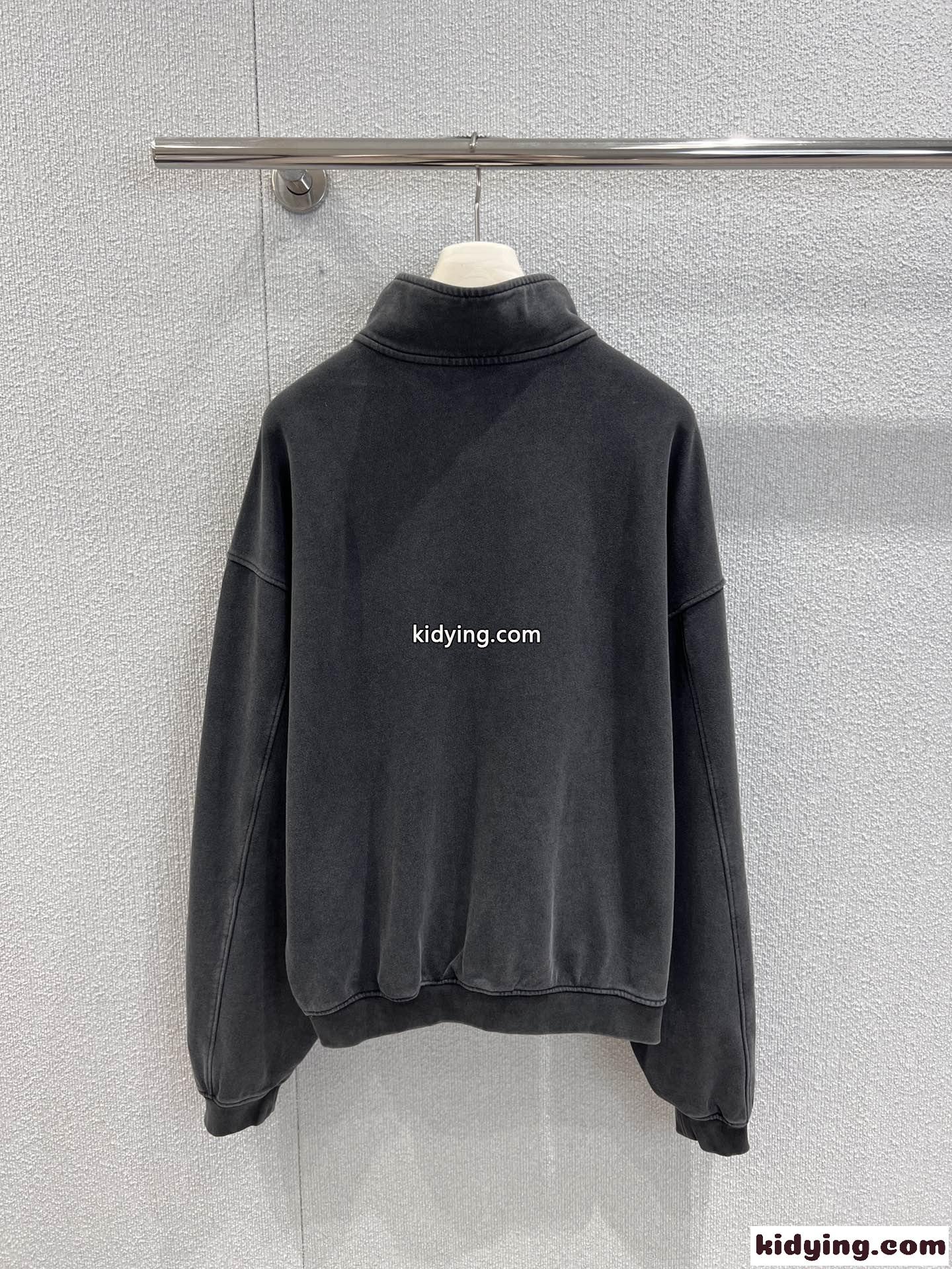 お洒落 ハーフジップ スウェットシャツ アレキサンダーワング Tシャツ 偽物 ユニセックス-2