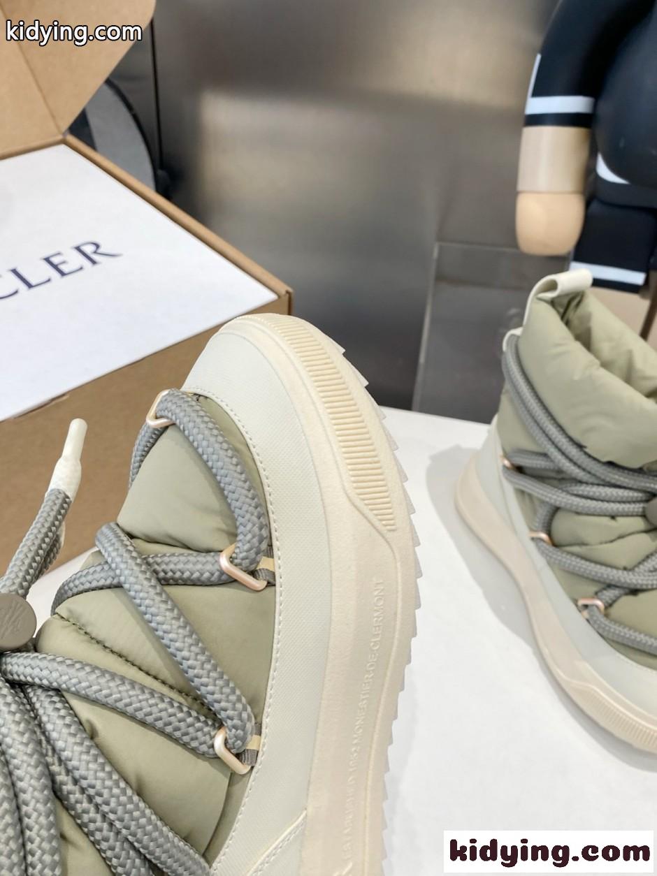 モンクレール ブーツ スーパーコピー 人気 おしゃれ Moncler Altive Mid スノーブーツ グリーン-1