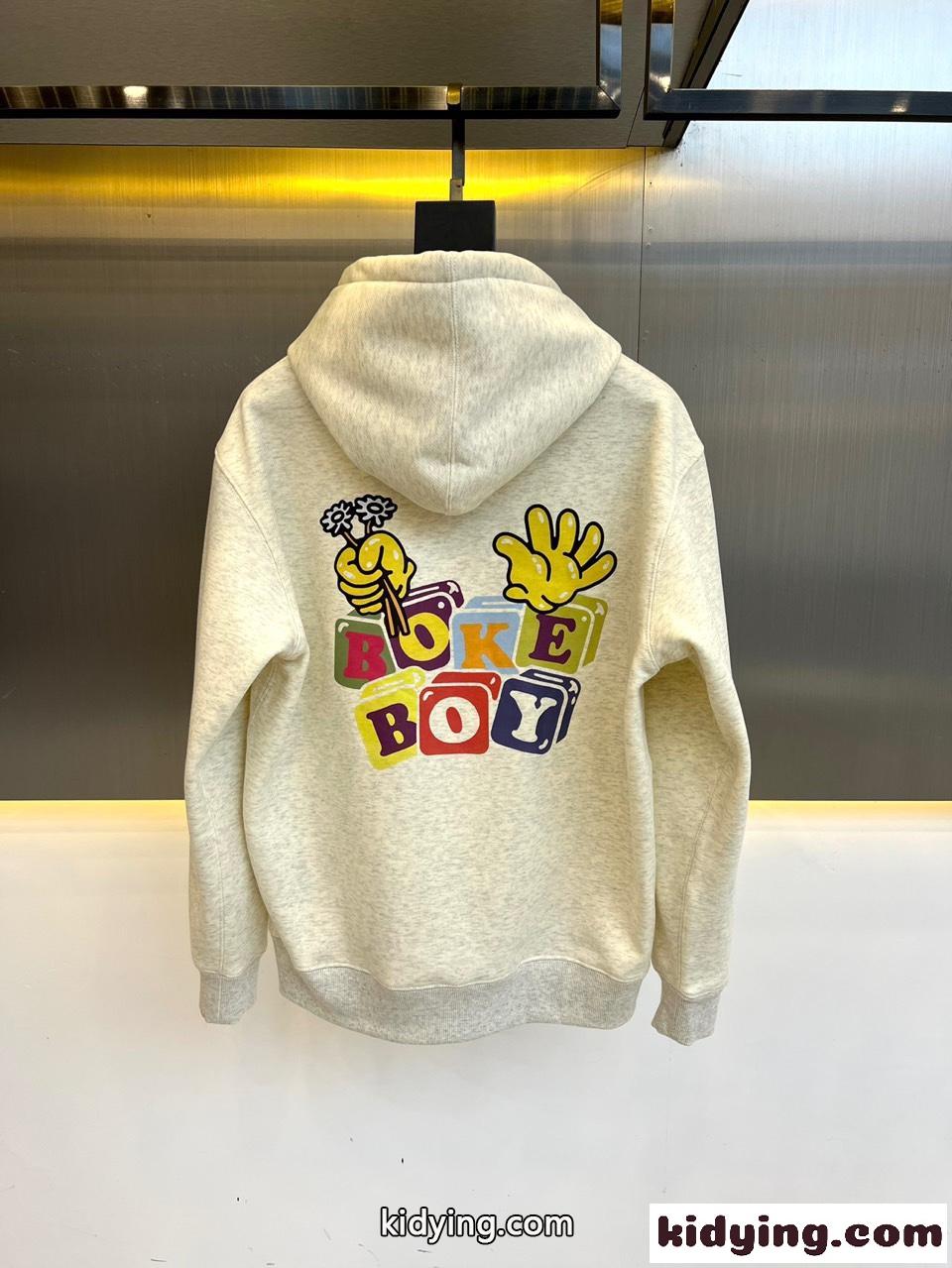 人気 ロゴ 合わせやすい 定番 ケンゾー パーカー コピー コットン フーディー-4