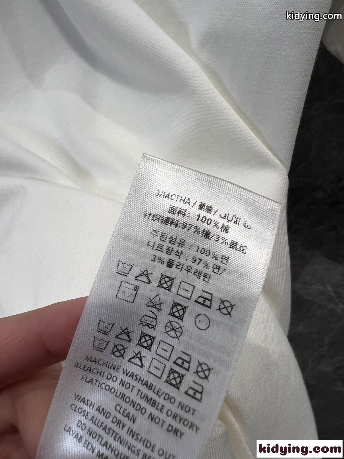 ユニセックス EKD コットンTシャツ バーバリー 半袖Tシャツ コピー ホワイト-3