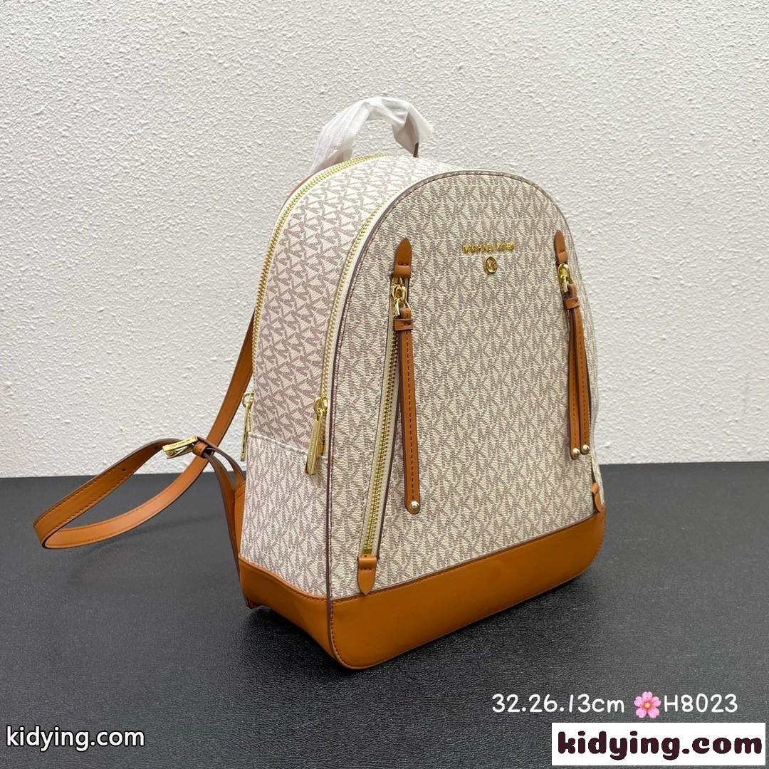 ロゴ プリント 上品 おしゃれ バックパック レディース マイケルコース バッグ 人気 コピー 定番 リュック-1