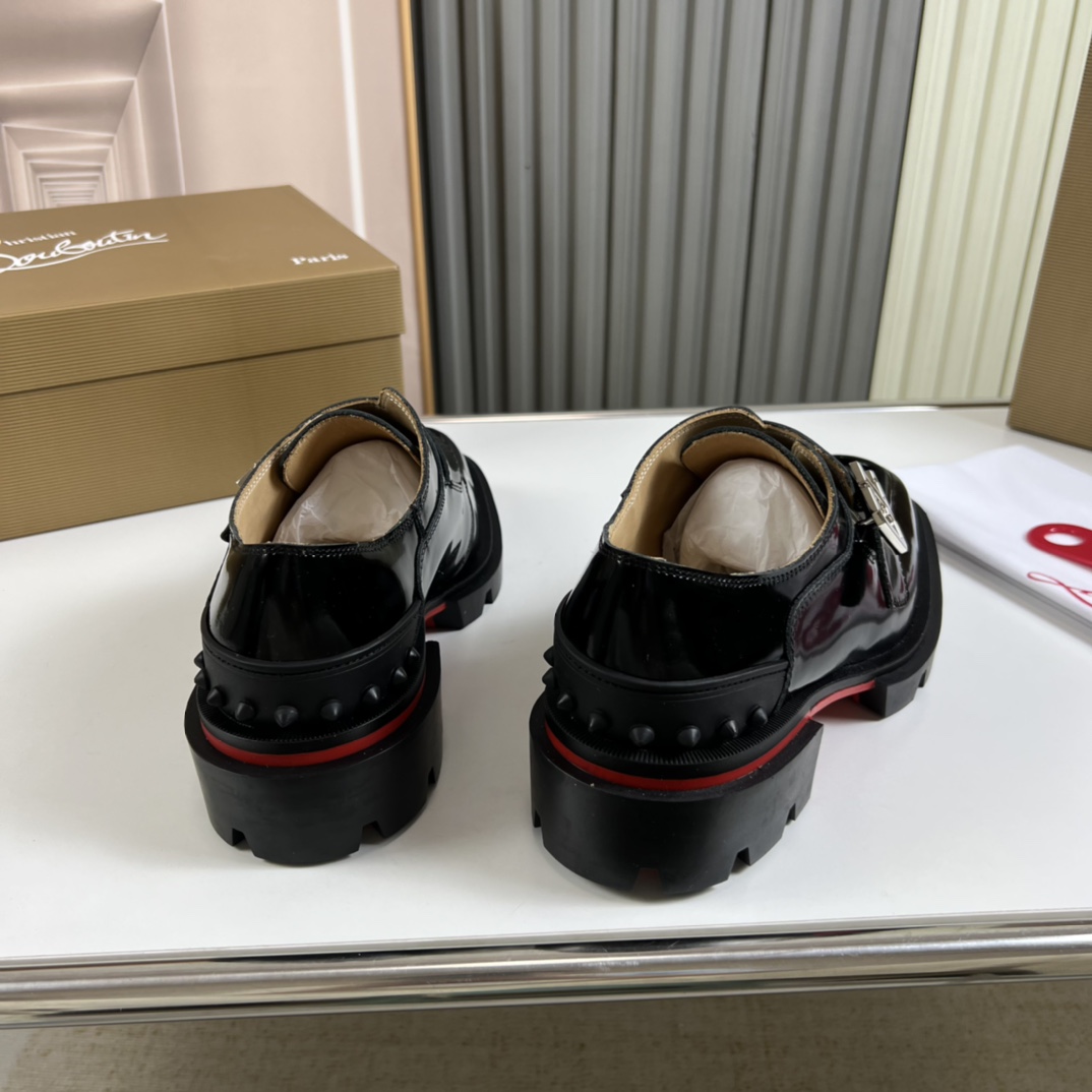 クリスチャン・ルブタン シューズ コピー 上品 高級感 人気 メンズ ローファー-1