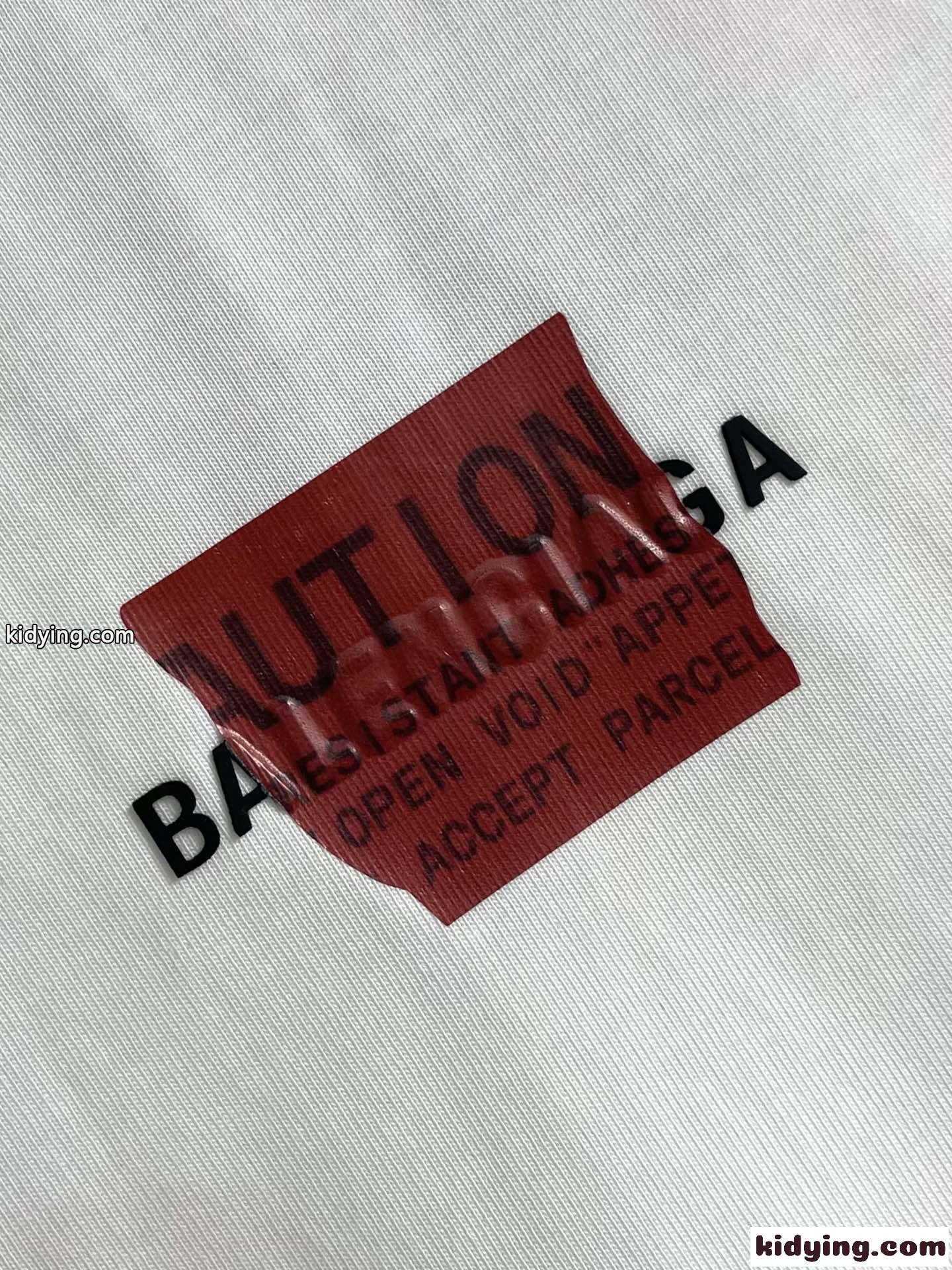 カジュアル クルーネック 半袖Tシャツ バレンシアガ Tシャツ コピー ユニセックス ホワイト-2