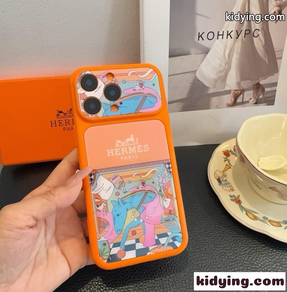 エルメス アイフォンケース 偽物 目を引く おしゃれ iPhoneケース スマホケース-2