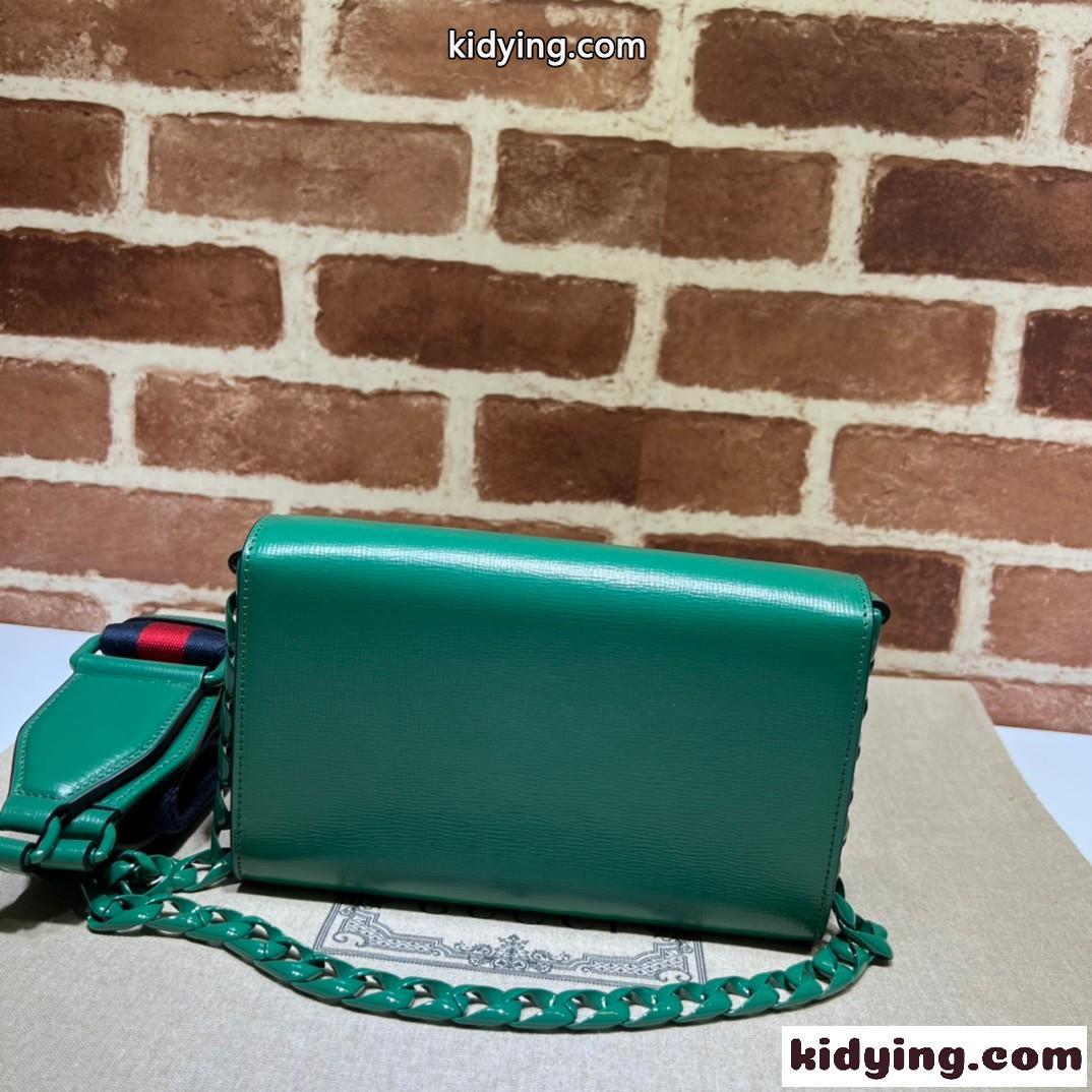 グッチ ホースビット 1955 ミニバッグ グッチ バッグ コピー ショルダーバッグ グリーン-1