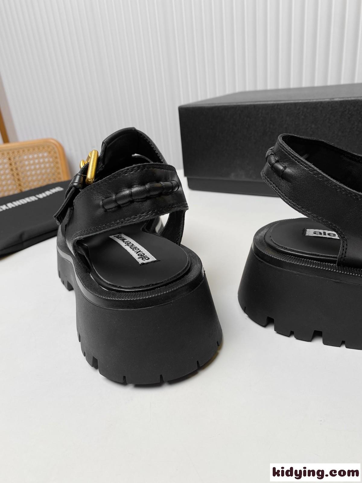 carter カーフレザー ケージサンダル アレキサンダーワング サンダル コピー-4