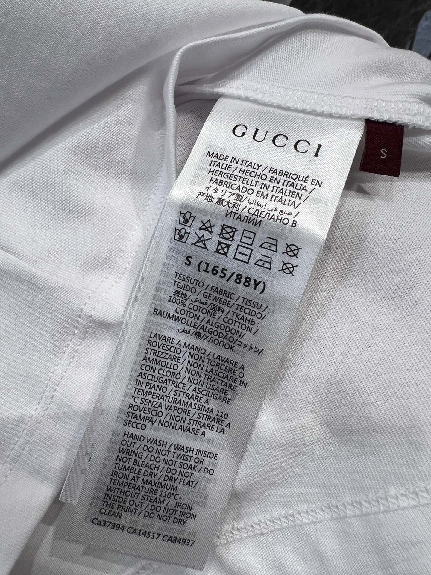 ウェブストライプ コットン 半袖Tシャツ グッチ Tシャツ コピー クルーネック-5