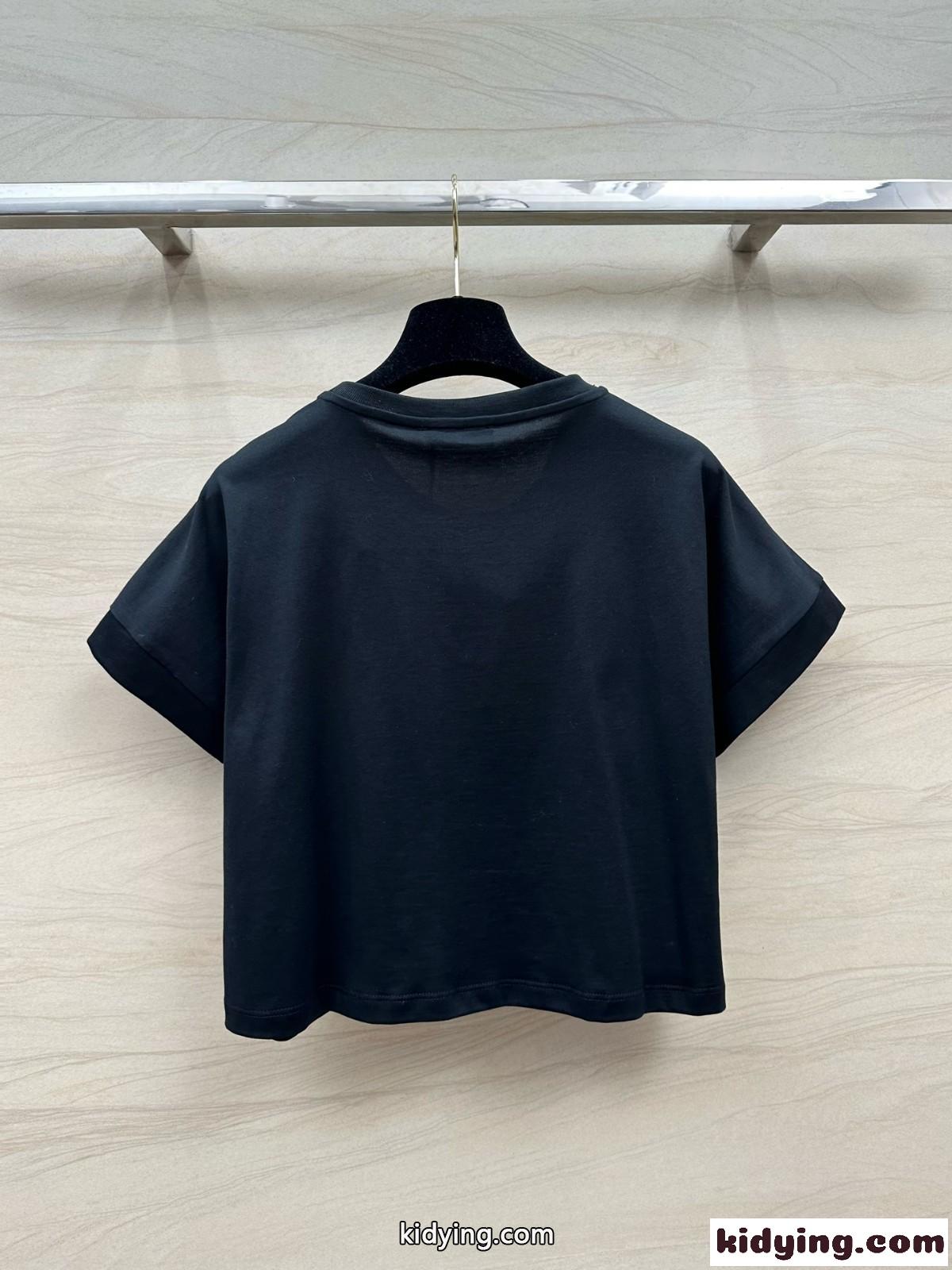 Balmain ヴィンテージ ローズ プリント Tシャツ バルマン 半袖Tシャツ コピー レディース-4