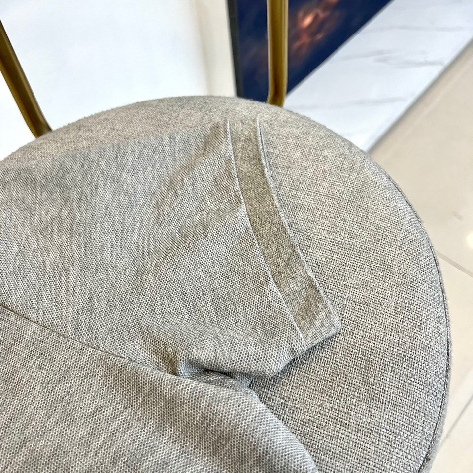 上品 カジュアル バーバリー 半袖Tシャツ コピー コットンピケ ポロシャツ グレー-5