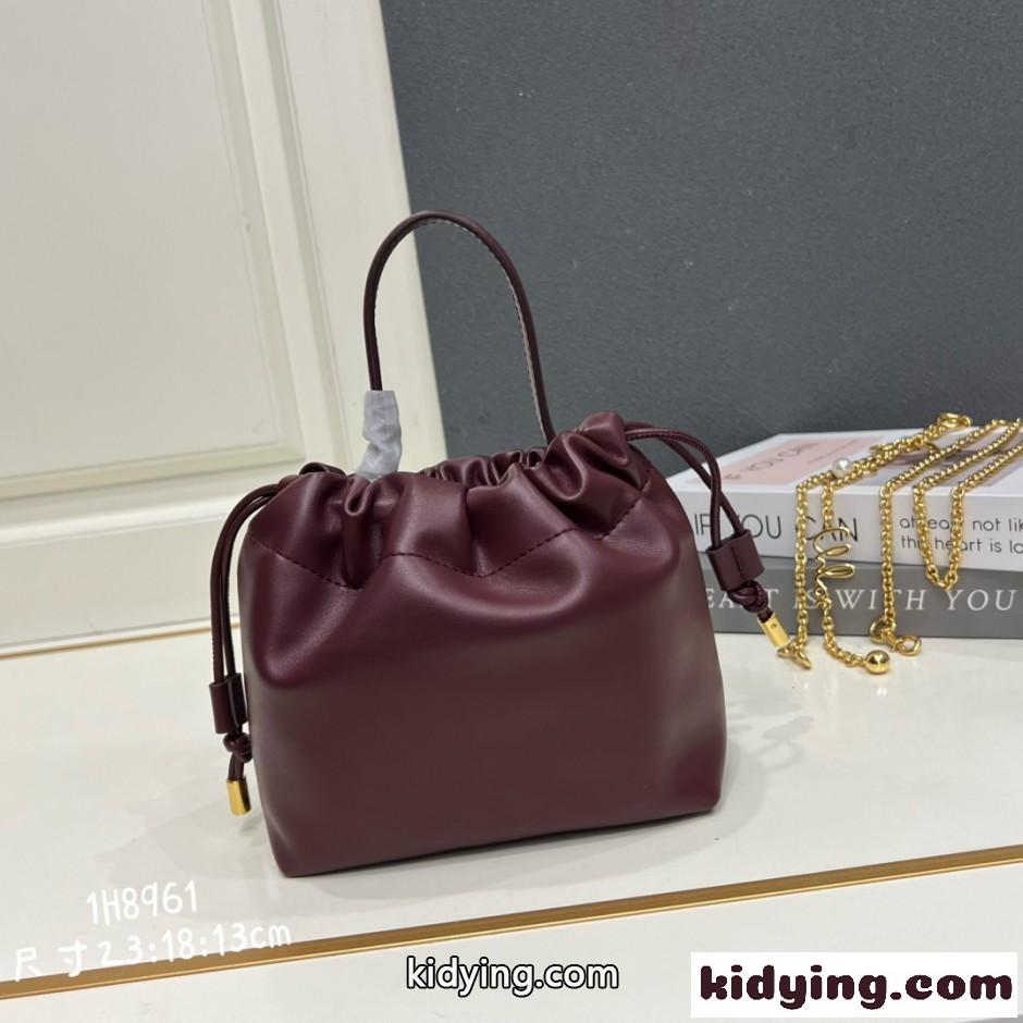 チェーン付き CHLOÉ ICONSショルダーバッグ クロエ バッグ コピー ボルドー-1
