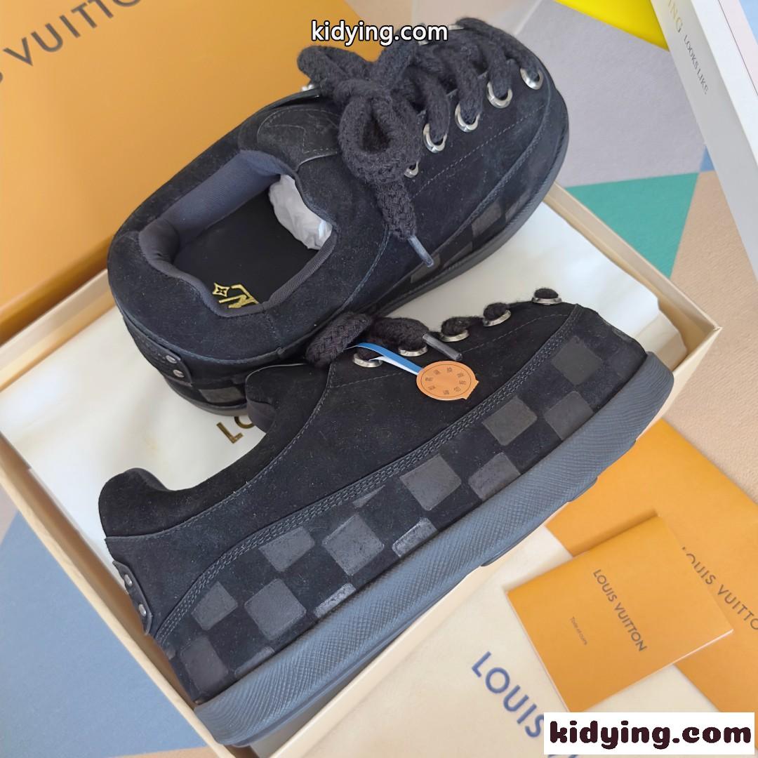 LV イエティ レースアップシューズ ルイ・ヴィトン スーパーコピー ブラック-4