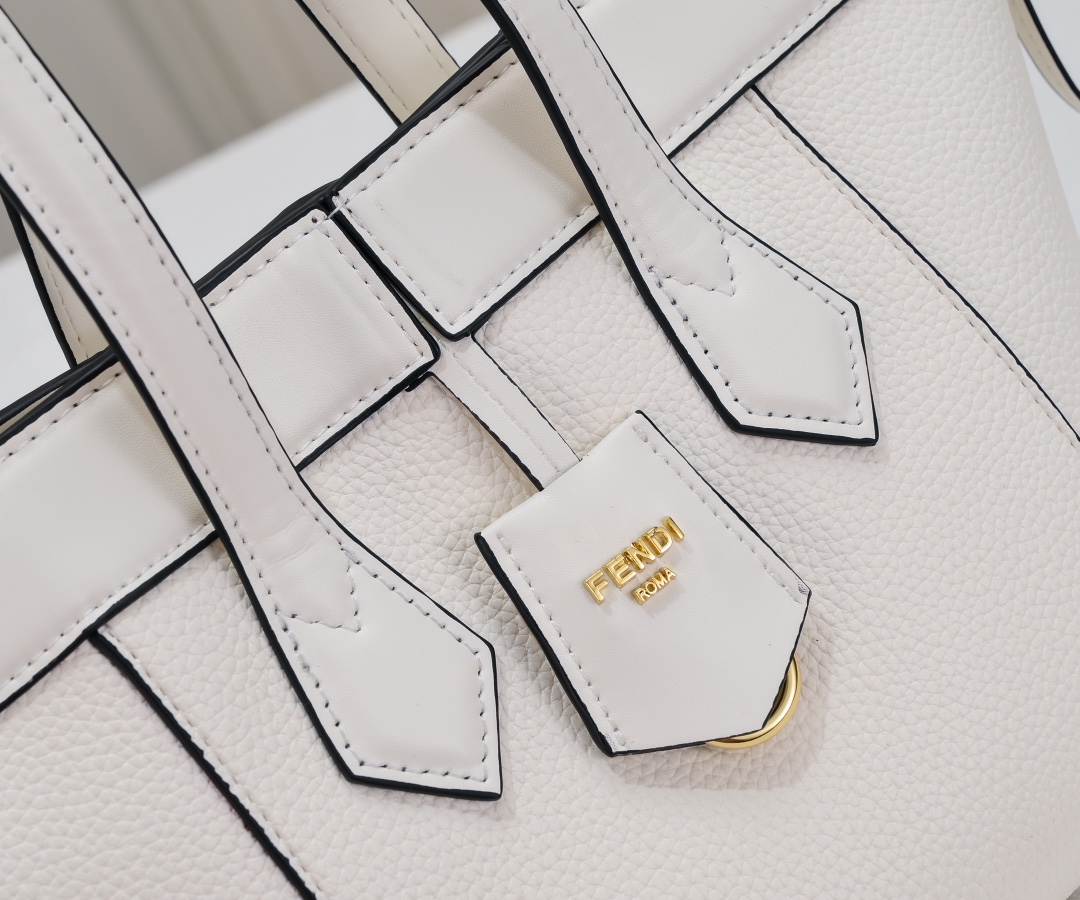 Fendi Origami スモール 変形ミニバッグ フェンディ バッグ コピー ホワイトレザー-2