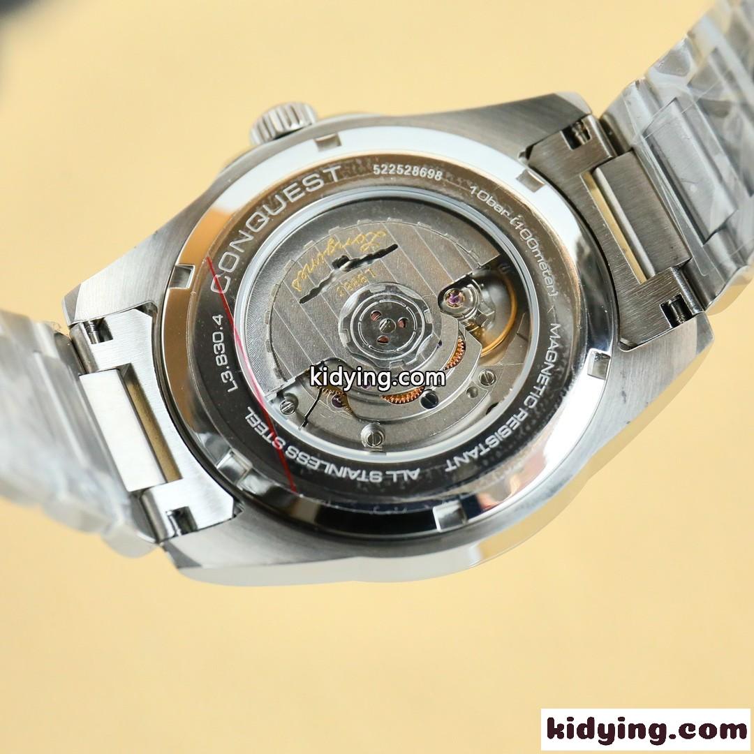 人気 エレガント ロンジン コンクエスト 41mm 自動巻きウォッチ コピー 腕時計-3
