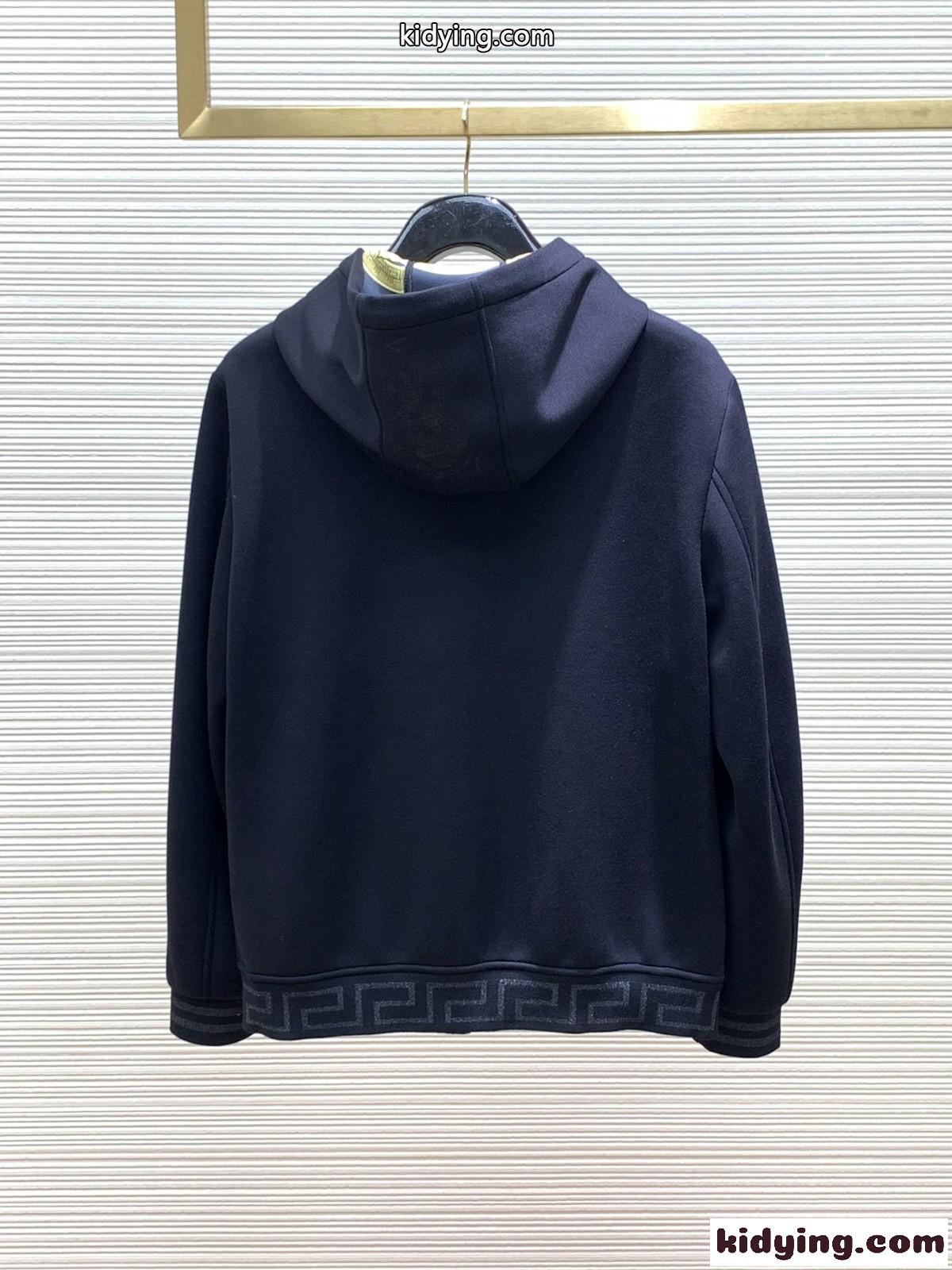 グレカ メドゥーサ フード付き ジップアップ ヴェルサーチェ ジャケット コピー-5