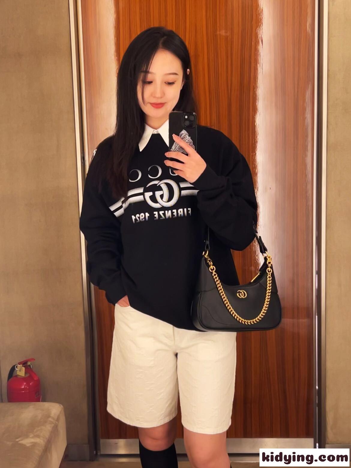 定番 ロゴプリント コットン スウェットシャツ グッチ Tシャツ コピー ブラック-4