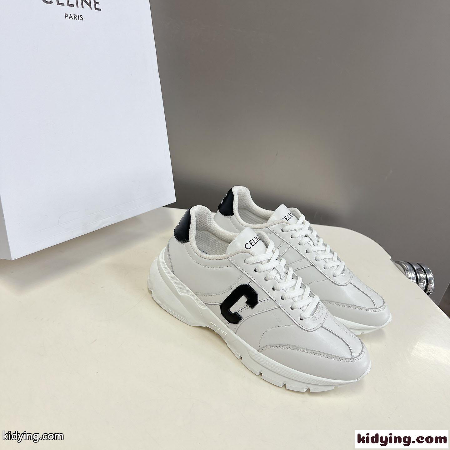 CELINE ランナー CR-02 レースアップ ロースニーカー セリーヌ スニーカー コピー-0