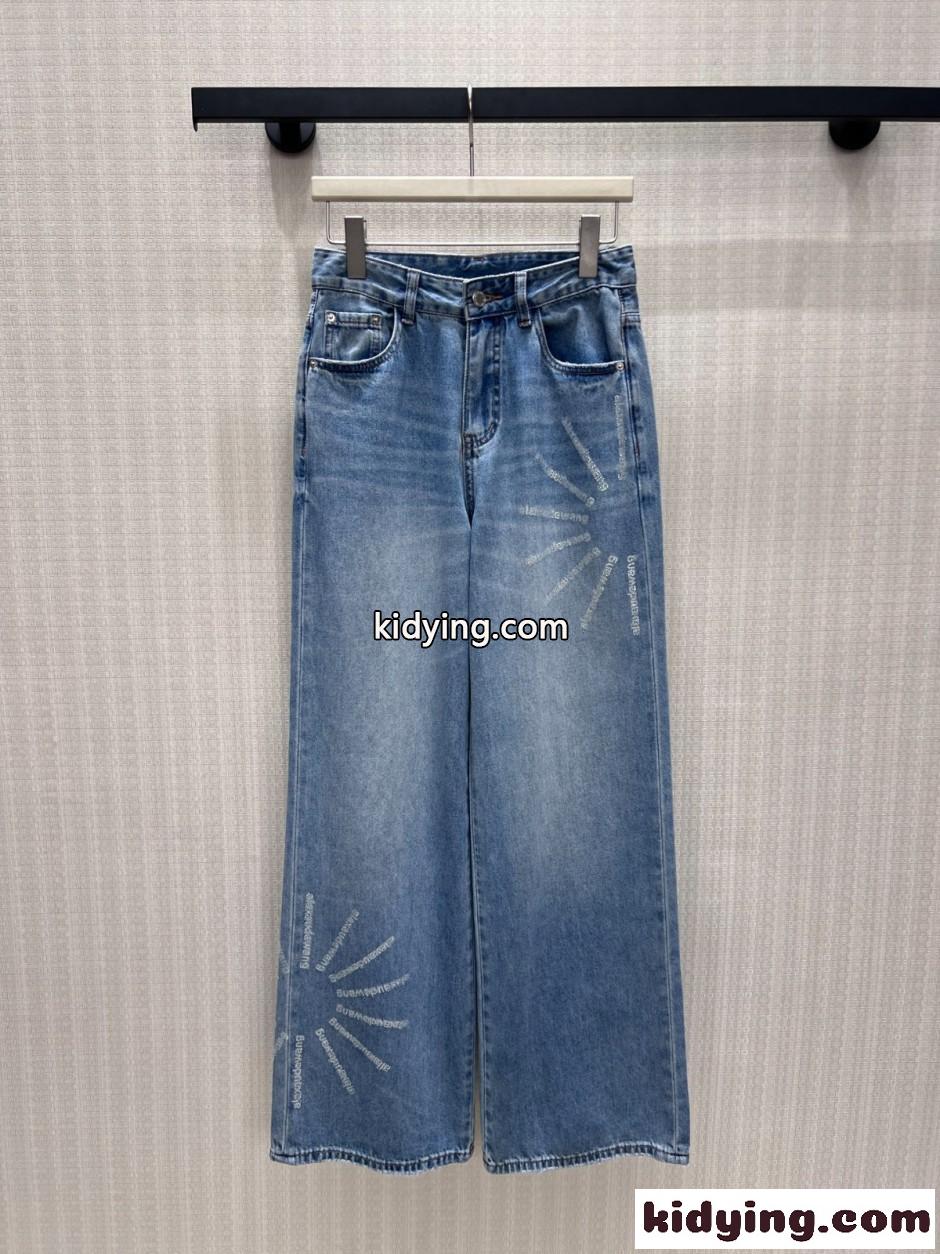 アレキサンダーワング ジーンズ コピー カジュアル 合わせやすい デニムパンツ-0