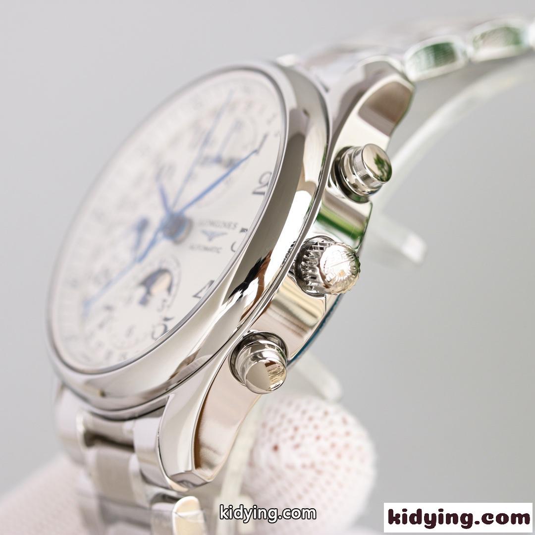 シンプル 上品 人気 ロンジン 時計 コピー 腕時計 40mm 日付表示-0